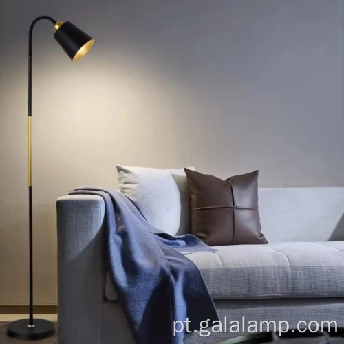 Candeeiro de pé LED minimalista: luz de pé regulável